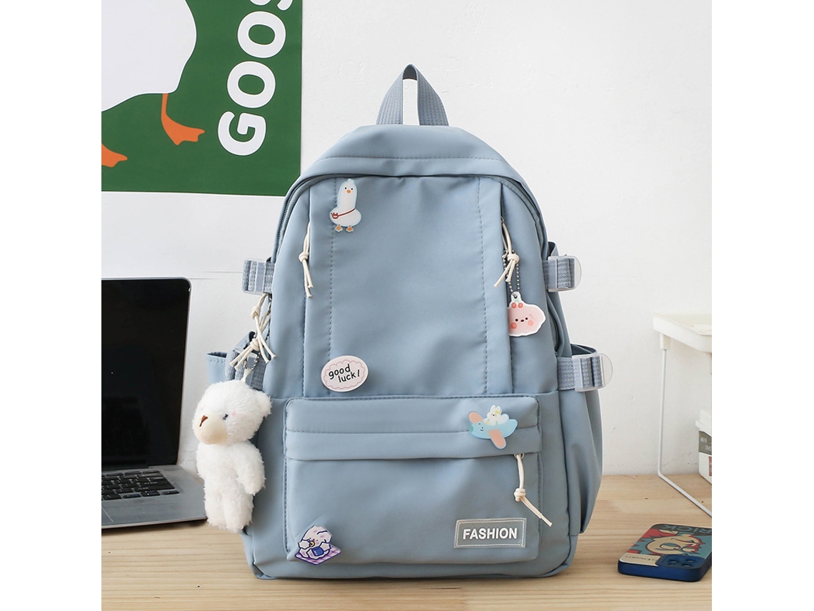 Laxiscreed Mochila Escolar Grande Para Jovens E Crianças, Estilo Moda E Conforto