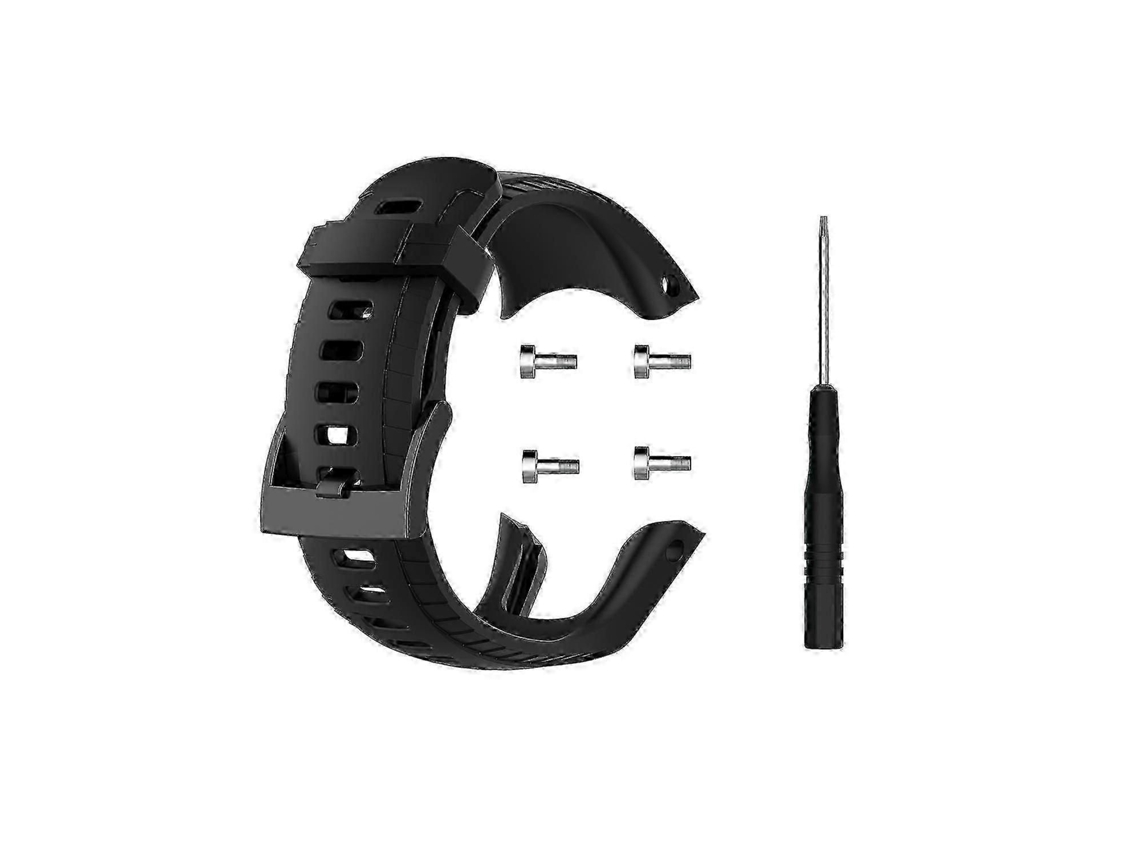 Pulseira De Silicone Resistente Para Smartwatch Suunto 5.
