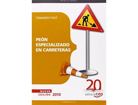 Livro Peon Especializado En Carreteras Y Test Da Editorial Cep Editorial De Sin Datos (espanhol)