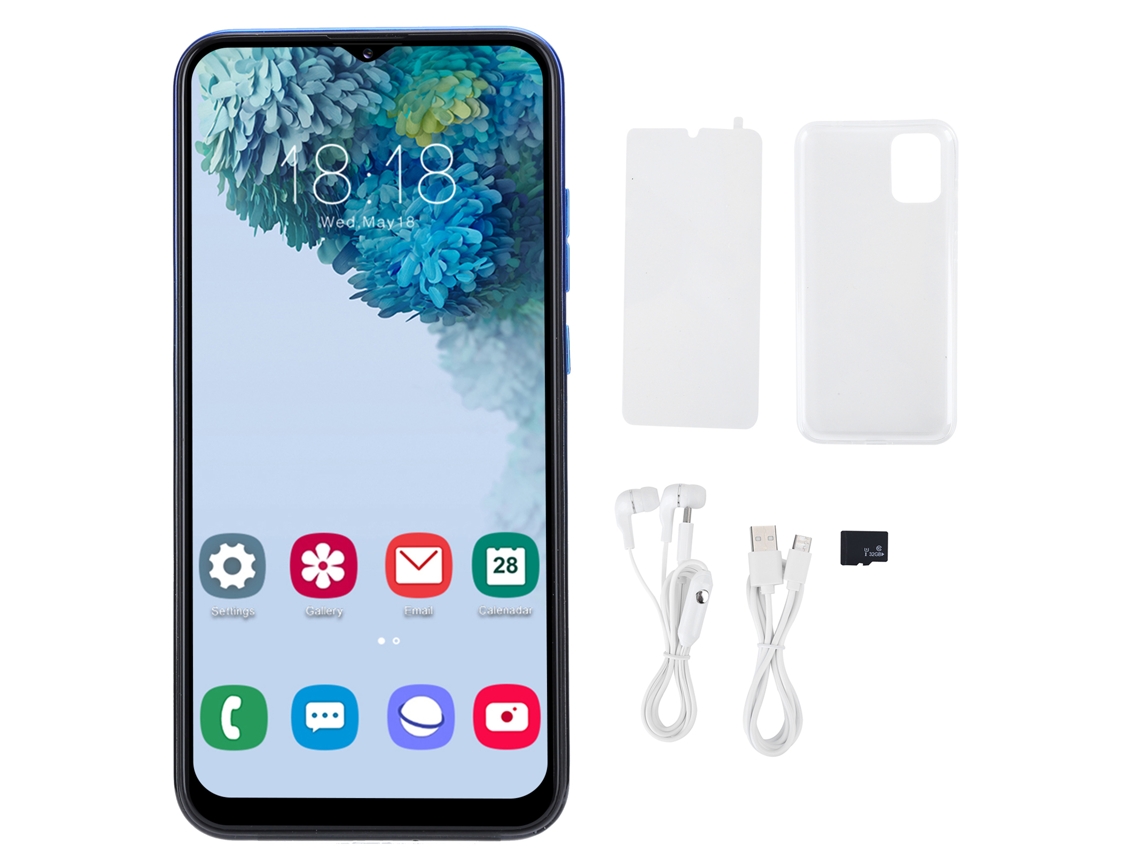Smartphone Laxiscreed Note20 Com Tela Hd Gotícula E Dual Sim Para Uso Diário