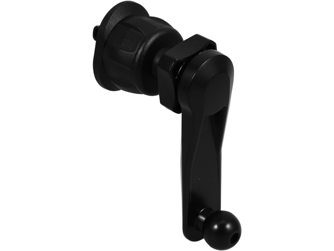 Suporte para celular para saída de ar, com alça extensível giratória e clipe longo.