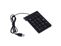 jiamini Teclado Numérico Usb Hf Com 18 Teclas Para Laptop E Computador De Mesa -aquaforge