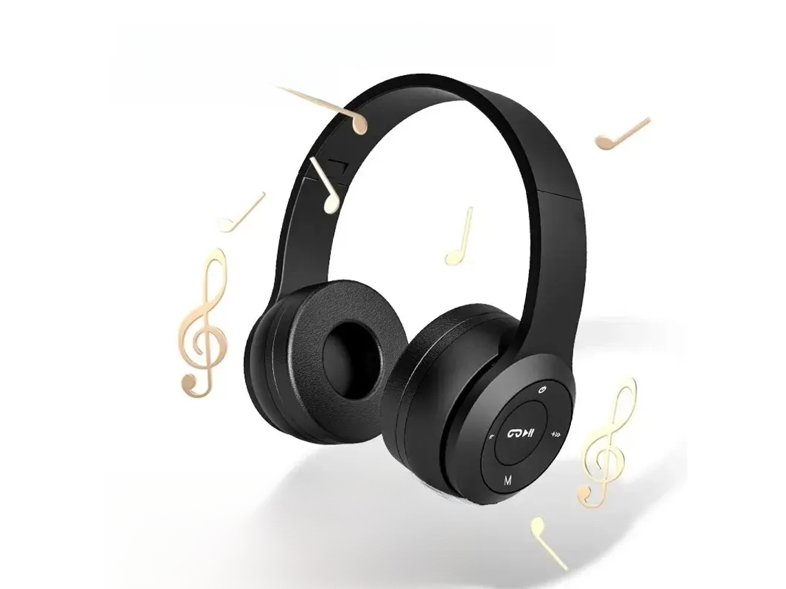 Fone de Ouvido Gamer Estéreo Sem Fio Bluetooth 5.0, Controle de Volume, Cancelamento de Ruído MDUG