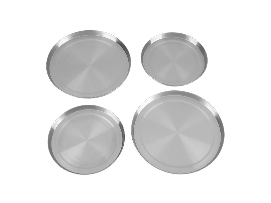 Laxiscreed Conjunto De 4 Tampas Para Grelha Em Aço Inoxidável, Proteção Para Fogão E Cooktop