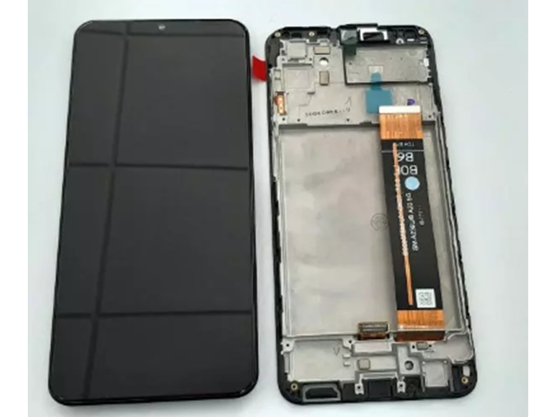 Ecrã Lcd + Tátil Preto com Aro para Samsung Galaxy A23 5g Sm a236 Qualidade Premium