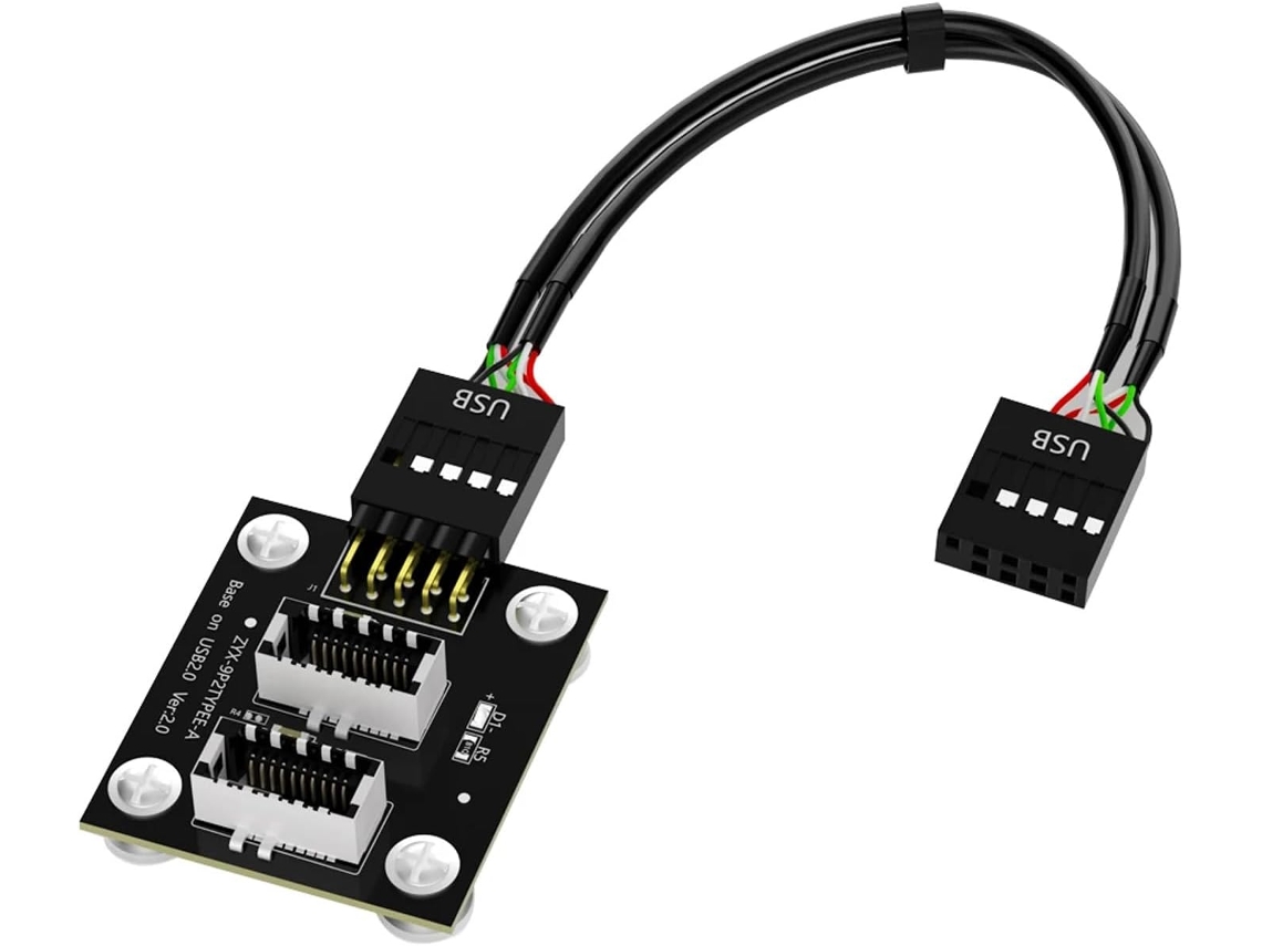 Adaptador De Extensão Usb 3.1 Macho Chave Dupla Para Conector