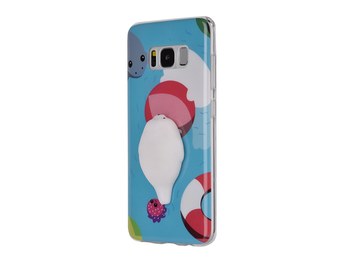 Capa LAXISCREED Samsung S8 Leão Marinho Anti estresse