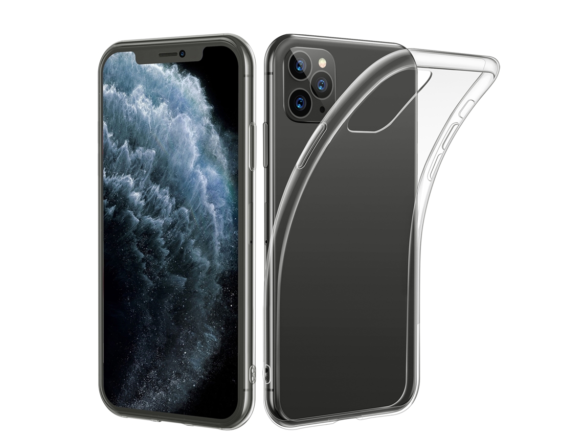 Funda protectora transparente de tpu ultrafina de 1,5 mm, antiamarilleo, para iPhone 11 Pro Max de 6,5 pulgadas | S/MARCA