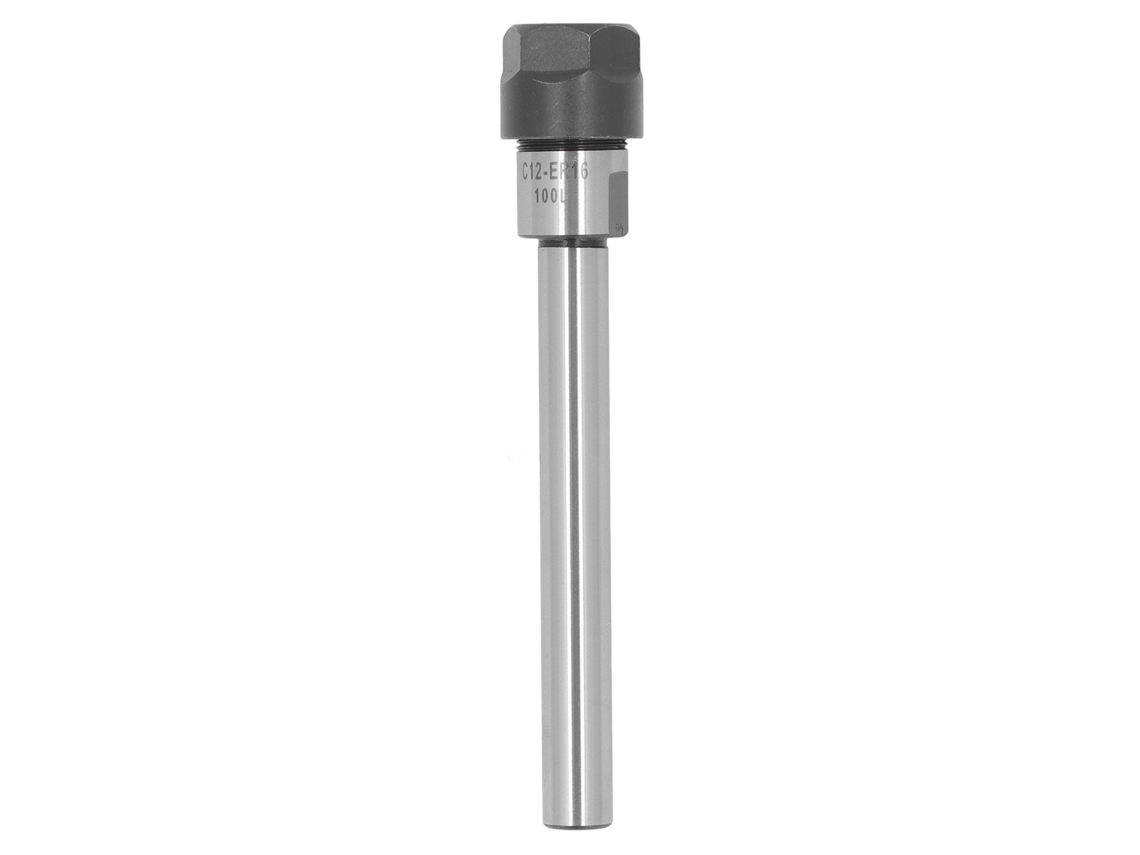 Laxiscreed Porta Mandril Com Eixo Reto Em Aço Manganês, Com Extensão E Chave