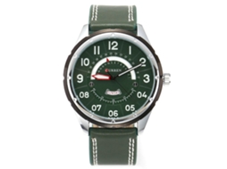 Reloj Hombre De Cuero Pu Quartz Impermeable Con Fecha Y Semana Moda Casual