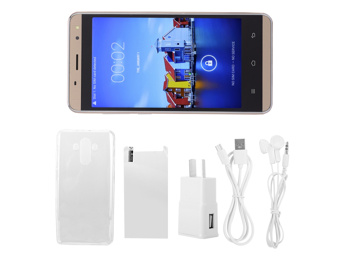 Laxiscreed Celular 5.0" Octa-core 3g De Alta Performance Para Uso Diário