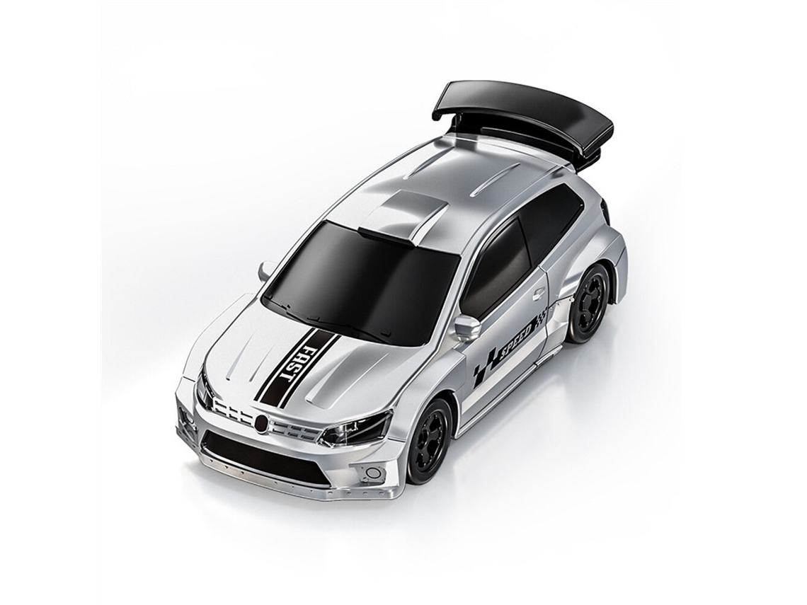 Branco E Vermelho yzn 8673 Rtr 1/64 2.4g Mini Drift Rc Carro Corrida Luz Led Controle Remoto Motor Alta Velocidade On-road Modelos Presentes Meninos
