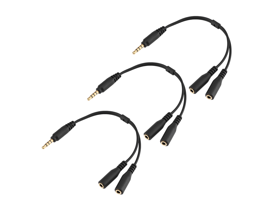 Adaptador divisor de microfone para celular, K Song