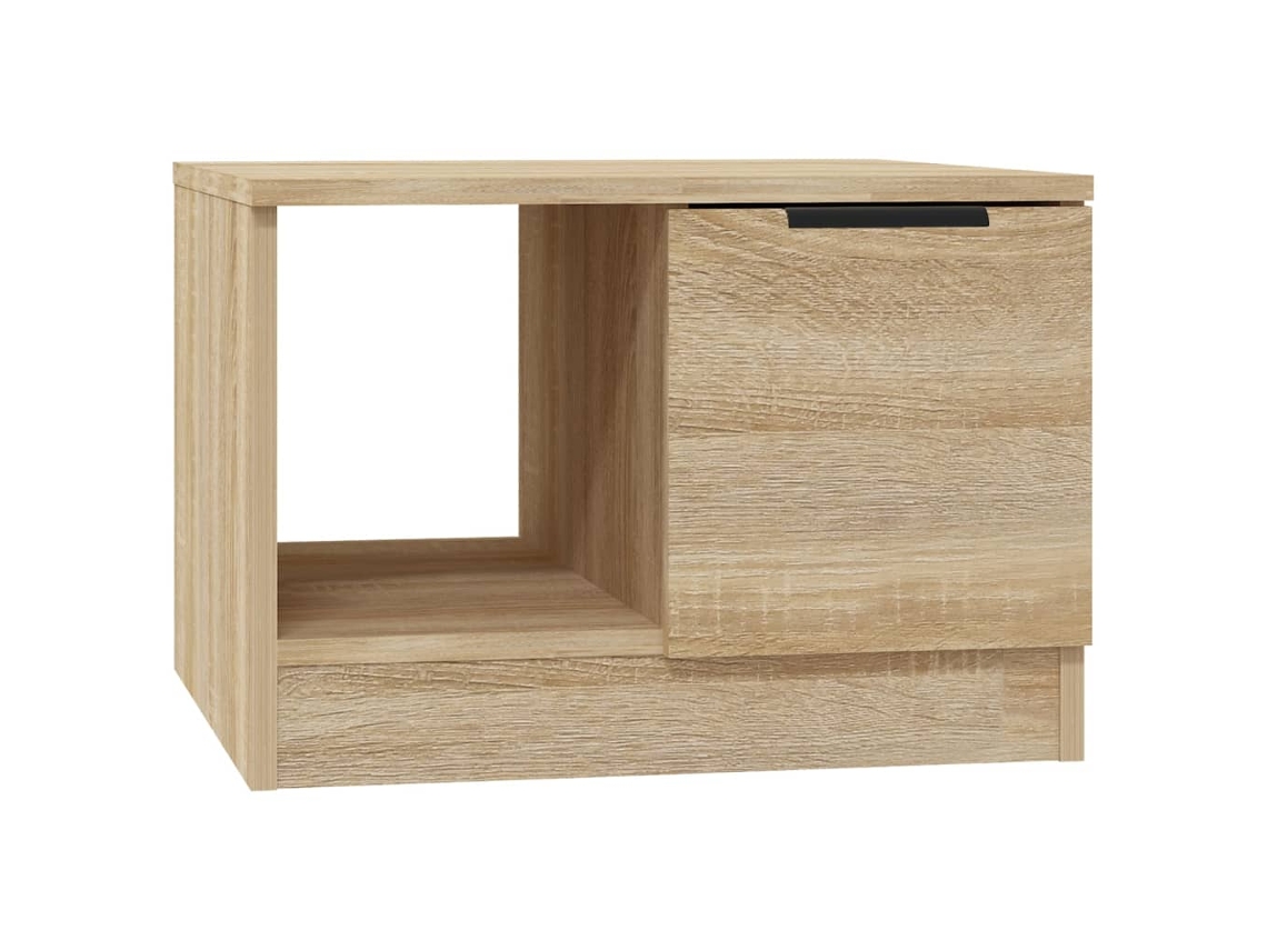 Mesa de centro Madeira Processada Carvalho Sonoma MAISON EXCLUSIVE 50x50x36 cm
