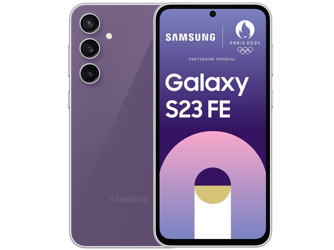 Smartphone SAMSUNG Galaxy S23 Fe Dual Sim (Recondicionado Sinais de Uso - 128 GB - Púrpura)