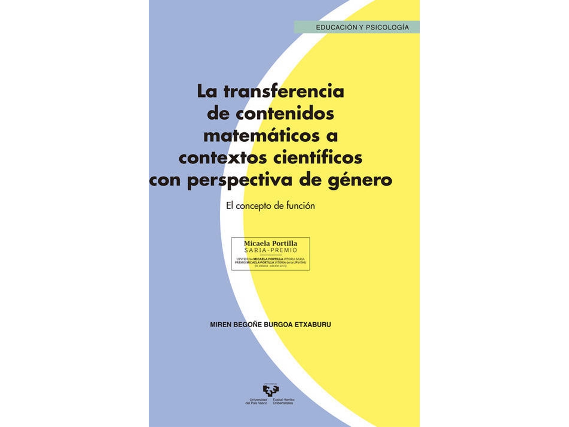 Livro La Transferencia De Contenidos Matematicos A Contextos Cient de Miren Begoñe Burgoa Etxaburu (Espanhol)