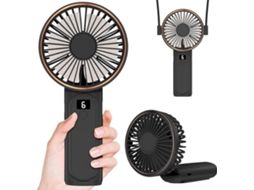 Ventilador de Mão Recarregável, 4000mah, 6 Velocidades BRILVIBERA