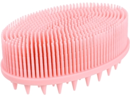 Lurelia Escova De Banho Para Bebé, Silicone Macio, Dupla Face E Pega Ergonómica