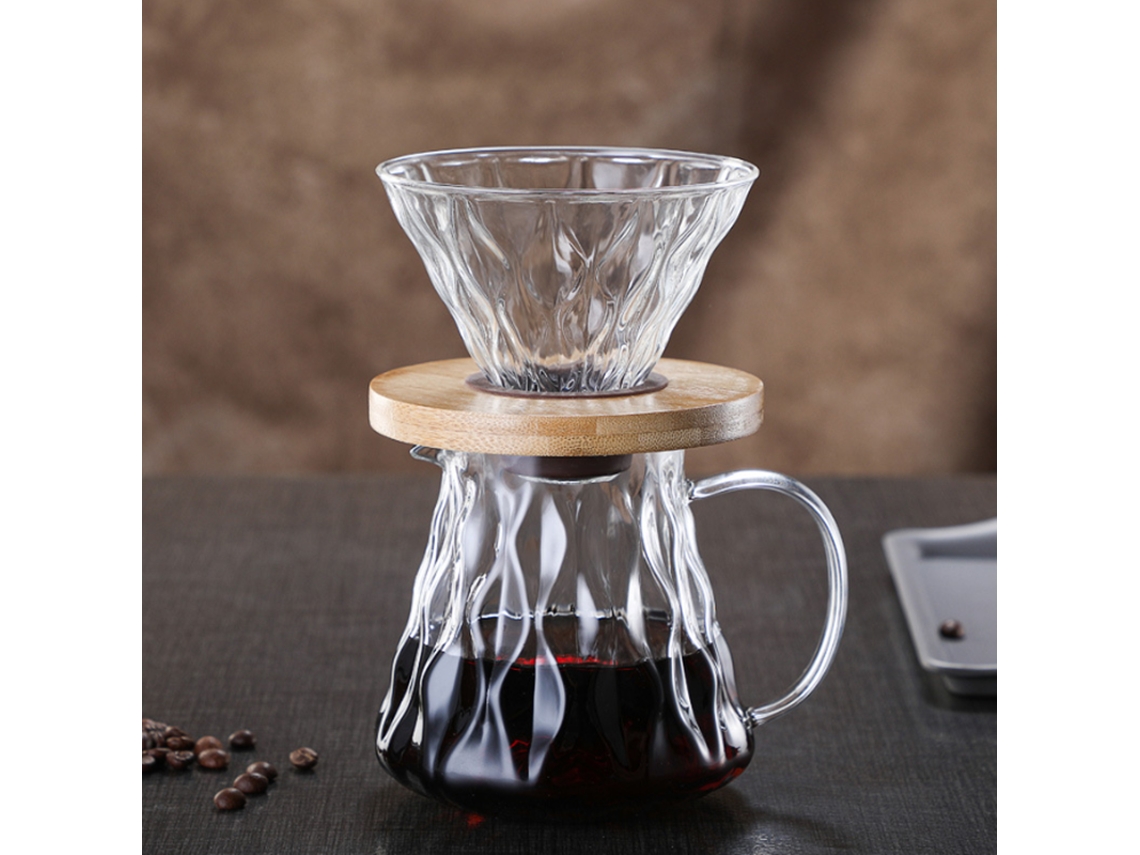 Cafeteira Creative Coffee Tools Da Série Vidro Transparente