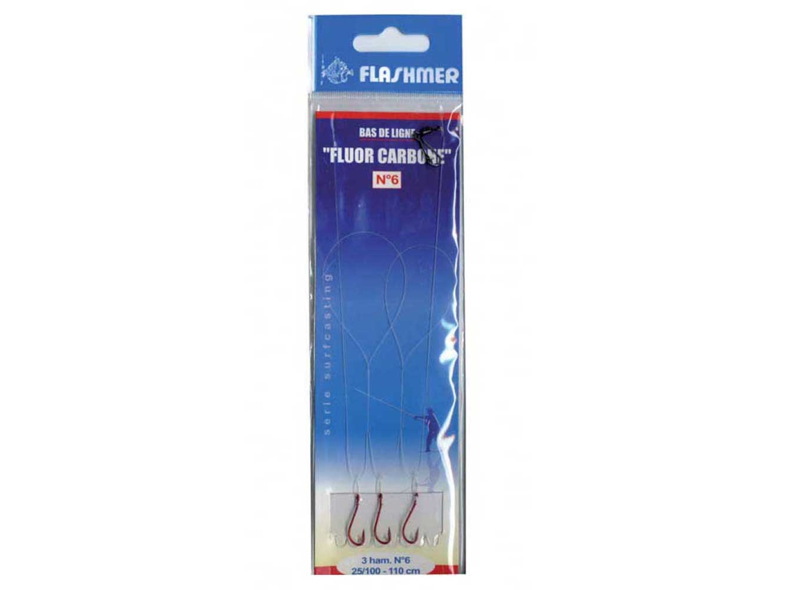 Líder Fluorcarbon Transparente 8Flashmer