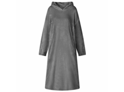 Vidaxl Sweatshirt Manta Cinzento-escuro M Flanela