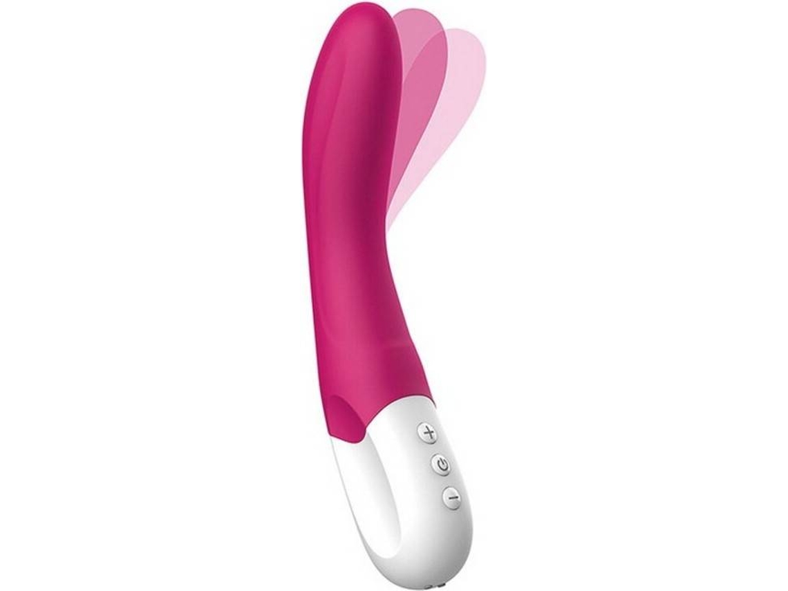 Vibrador LIEBE Bend It Cherry (Silicone - 13.5 cm)