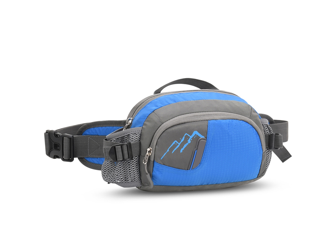Bolsa Cintura Esportiva Com Suporte Para Garrafa Para Ciclismo Corrida Caminhada Hiking Maratona Unissex