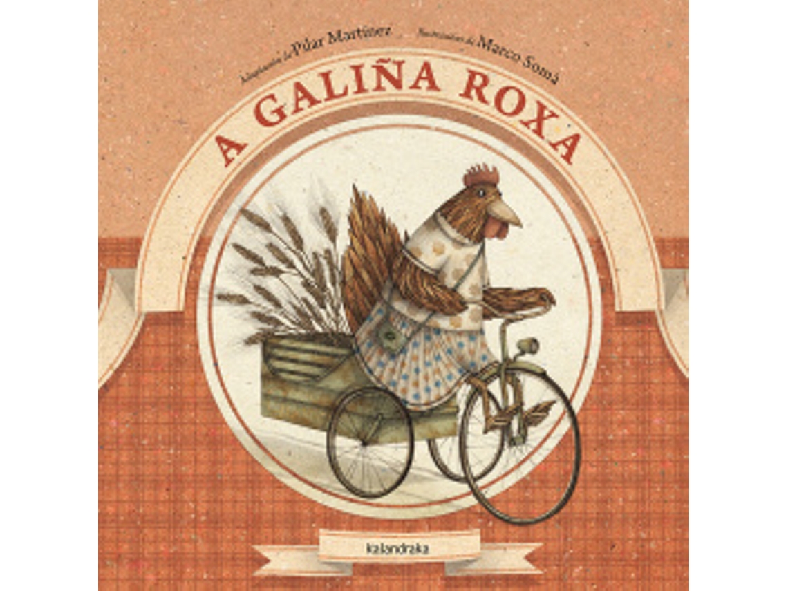 Livro A Galiña Roxa de Martinez e Pilar
