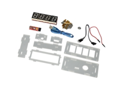 Laxiscreed Kit De Relógio Digital Diy Com Exibição Clara E Horário Ajustável