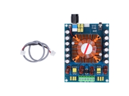 Módulo Placa Amplificador Áudio Digital Estéreo 160w Pcb Xh a121 Componente Eletrônico