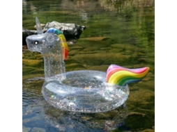 Boia Inflável em Formato de Flamingo e Unicórnio para Crianças, Perfeita para o Verão, para Piscina e Festas na Água AQUAFORGE