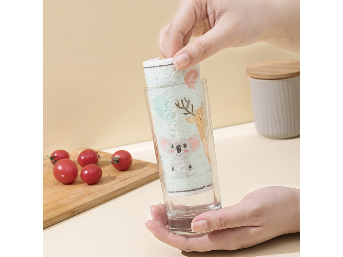 Cartoon Piglet - Medium Absorbent Non-greasy Sponge Eoocoo