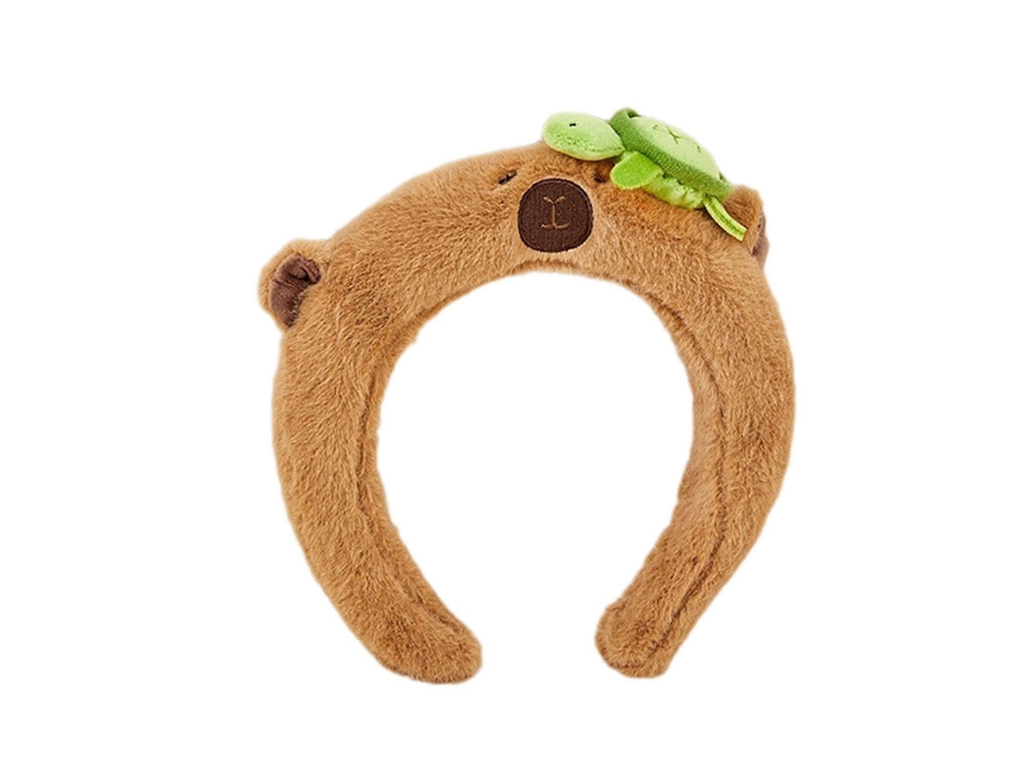 Faixa De Cabelo Com Formato De Capivara Para Natal E Transmissões Ao Vivoturtle