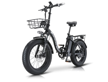Bicicleta Elétrica Dobrável para Neve de Montanha 1000W 45Km/H 35Ah KETELES