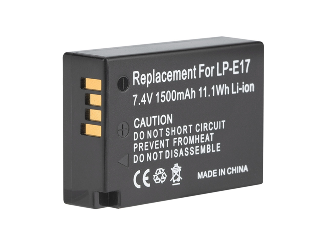 Bateria Câmera Lp-e17 Compatível Canon Eos 1500mah Substituição Original
