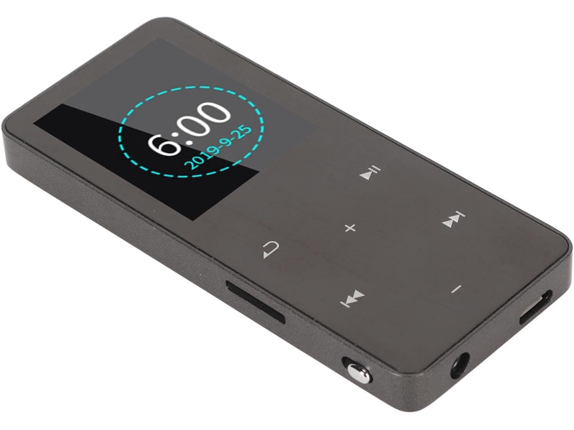 Reprodutor De Mp3, Bluetooth 5.0, Som Hifi Sem Perdas Com Tela 1,8