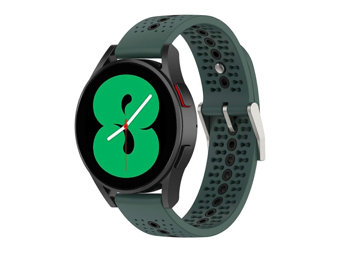 Pulseira De Silicone Respirável Bicolor Para Samsung Galaxy Watch 42mm