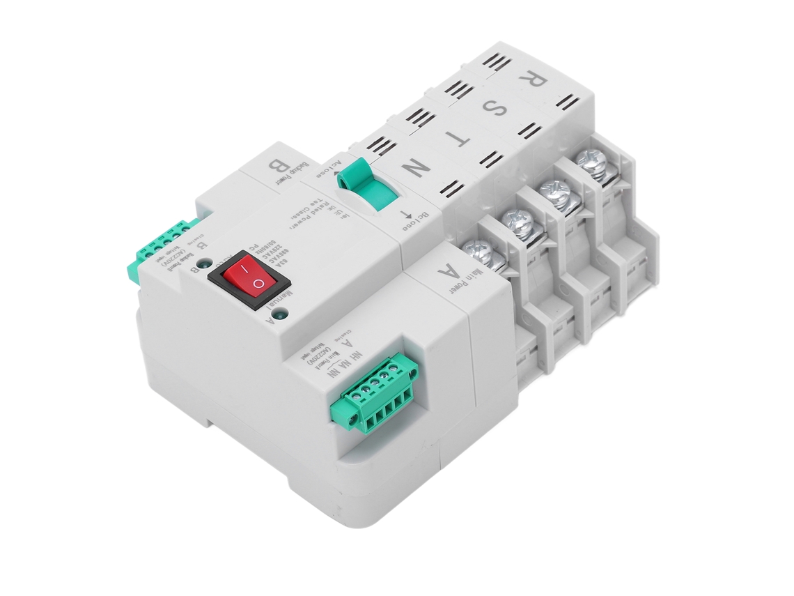 Chave De Transferência Automática 4p Din Rail 220v