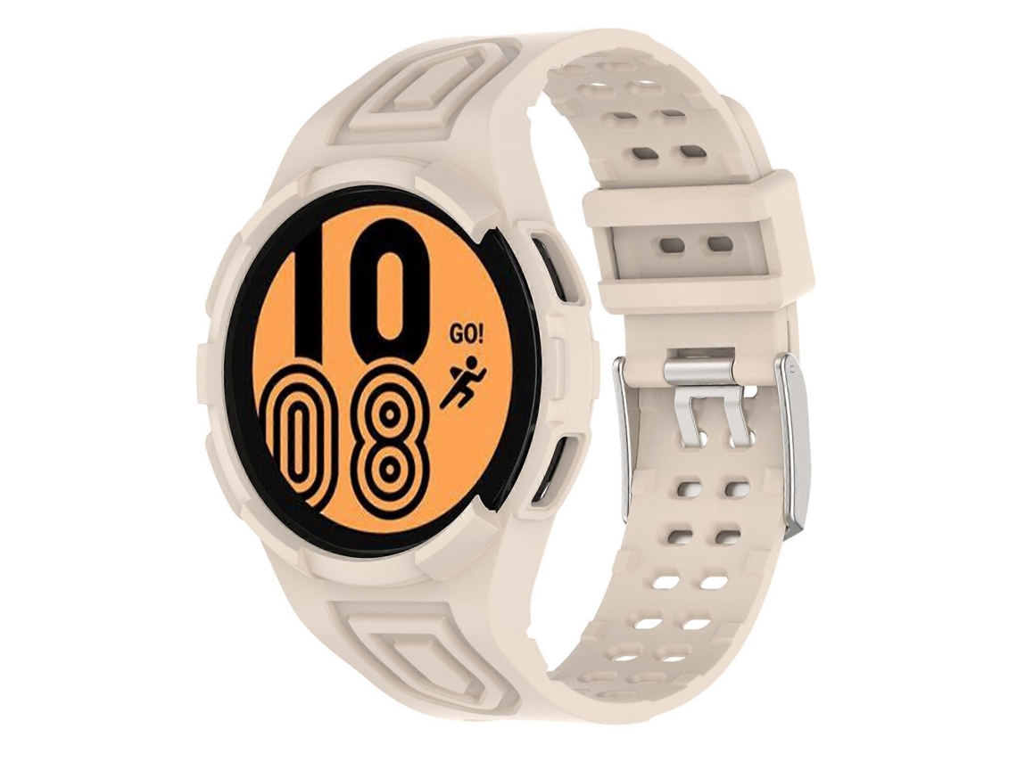 Pulseira De Relógio Inteligente Samsung Galaxy Watch4 44mm Armor Com Fecho Duplo Em Tpu Integrado