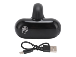 Fones Mali sem fio Clip On com condução óssea Bluetooth 5.2, ergonômico, resistente à água IPX6