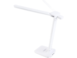 Luminária De Mesa Wakects Com 2 Lâmpadas, Luminária De Mesa Dupla Em Abs Com 3 Modos Cor, Controle De Intensidade Por