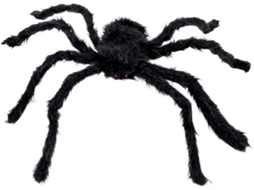 Aranha Peluda, com Tamanho Máximo de 70 Cm, Decoração Felpuda para o Dia Das Bruxas, Carnaval Ou Festas Temáticas, Ergonômico, Uso STELASPLEN