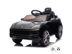 Carro Elétrico Para Crianças - Porsche Cayenne 12v - 1 A 5 Anos - Preto