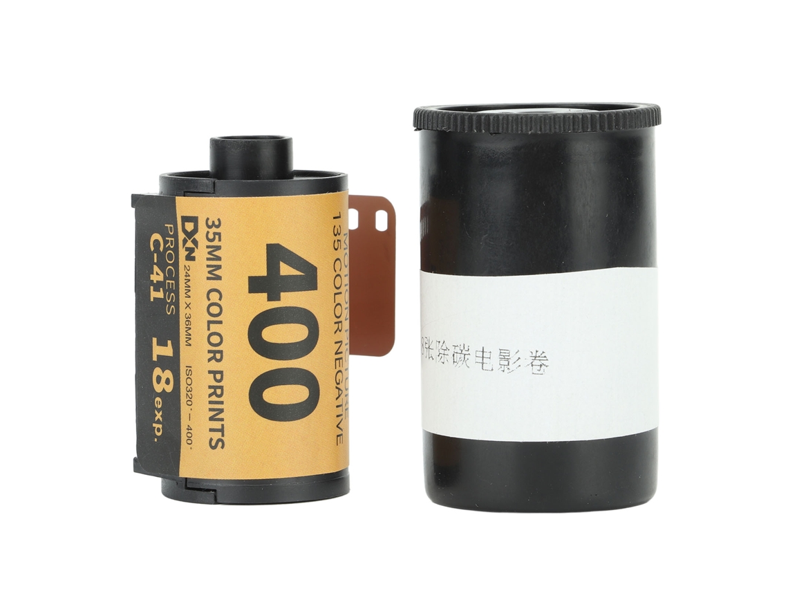 Pelicula Color para Câmera 35mm Iso 320 400 Grãos Finos para Câmera 135 18 Folhas