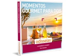 ODISSEIAS Pack Presente - Momentos Gourmet para Dois | Experiência gourmet para 2 pessoas