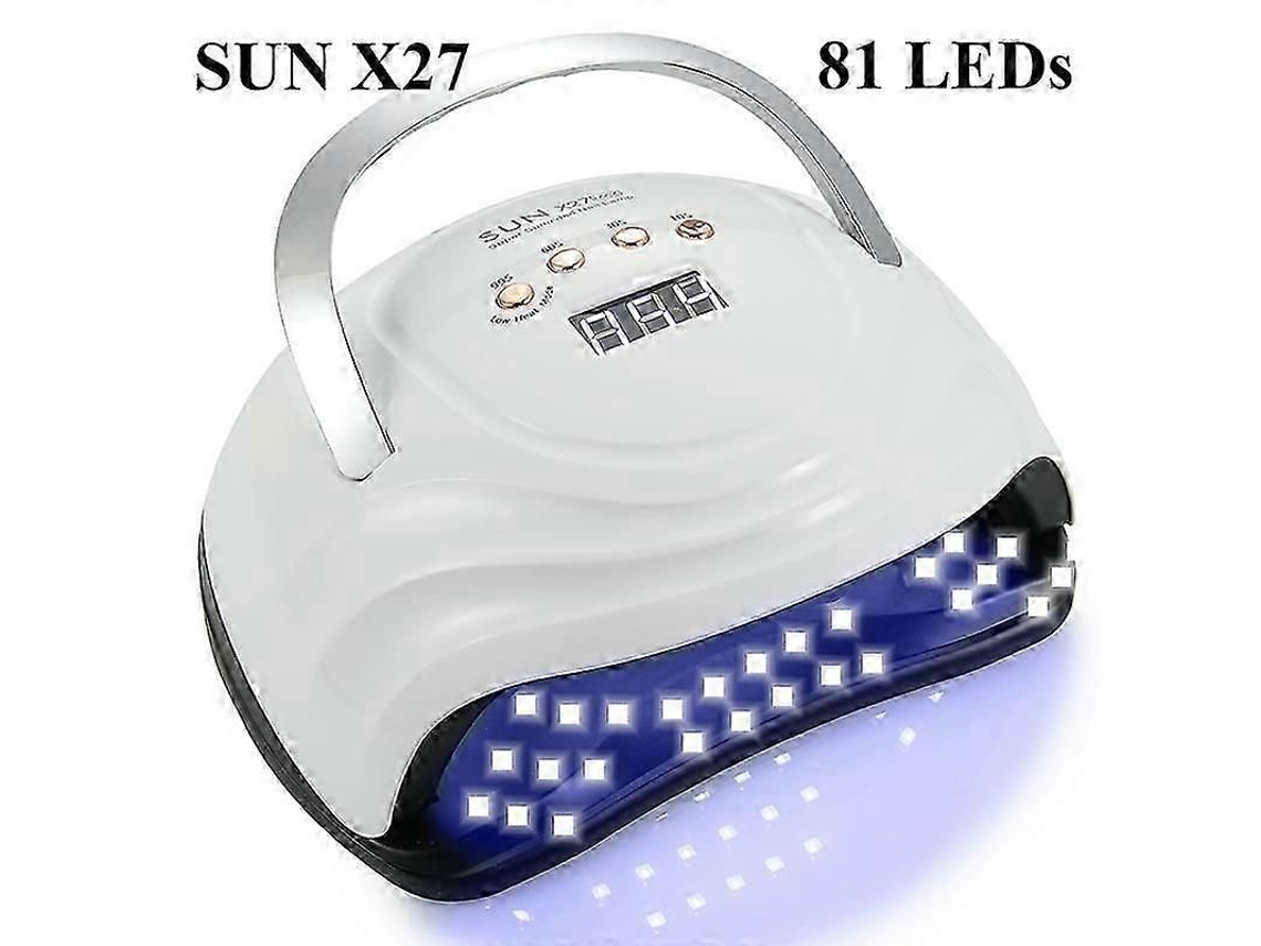 Lâmpada de Led Uv Alta Potência Sun X26max para Unhas em Gel Secagem Rápida, Máquina Fototerapia com 81 Leds, Fe Rramenta Manicure e GOKOCO