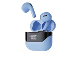 Auriculares Sem Fios Bluetooth Som Estéreo Cancelamento De Ruído Display Led/lcd Lurelia