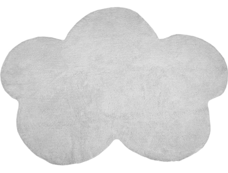 Tapete Infantil HAPPY DECOR KIDS Cloud (Cinzento - Algodão - 160x120 cm)