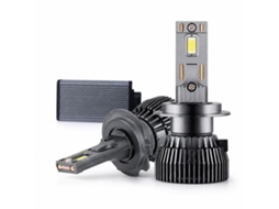 Lâmpada Led H4 Para Farol De Carro 12 V, 130 W, 13000 Lm, Preta, Redsea