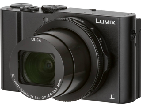Máquina Fotográfica Compacta PANASONIC DMC-LX15EG-K (Preto - 20.1 MP - ISO: 80 a 25600 - Zoom Ótico: 3x)